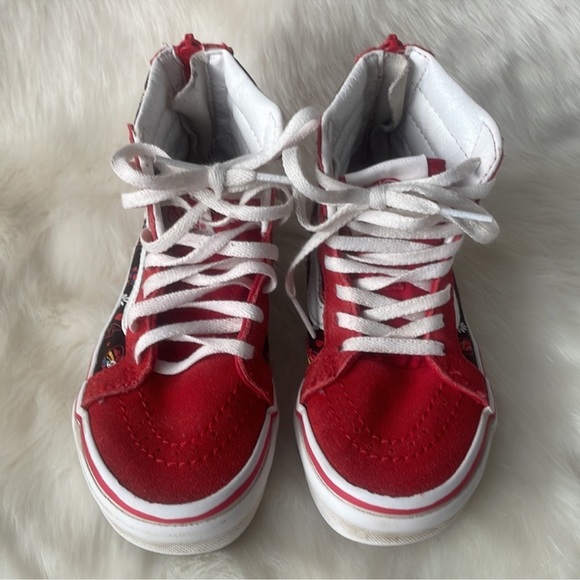 EUC Vans High Top Zip Up Butterfly - Picture 2 of 6